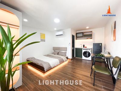 Cho thuê căn hộ full nội thất mới xây ngay emart gò vấp