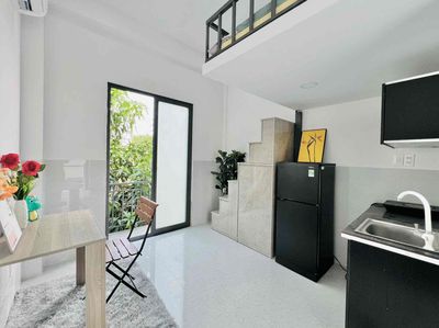 Căn hộ có gác - bancol siêu đẹp ngay luỹ bán bích ,khuông việt,đầm sen