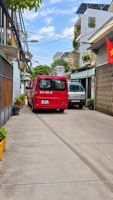 Nhà 1 lầu TL04, sử dụng 70m², Đường thông ô tô, 2 mặt tiền trước sau.