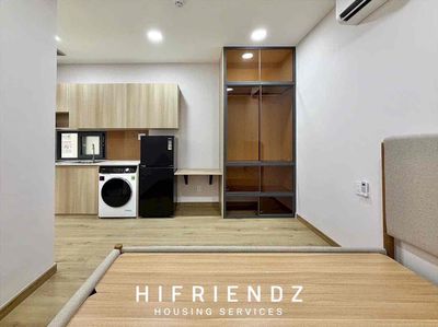 Căn hộ dịch vụ studio full nt cao cấp máy giặt sấy riêng