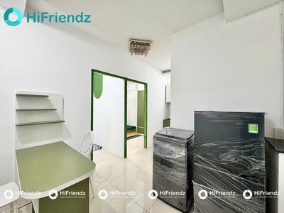 2pn mới xây giá rẻ - full nội thất máy giặt riêng ở phan huy ích .