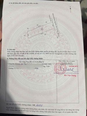 Chào bán lô đất kiệt đường NGUYỄN VĂN CỪ
