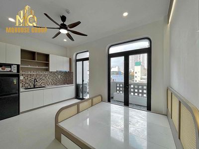 Cho thuê căn hộ balcony giá rẽ ngay Thảo Cầm Viên - cầu Ba Son — ảnh 1