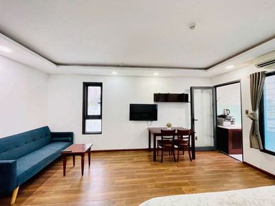 Căn hộ full nội thất nằm khu phố Hàn cho thuê lâu dài