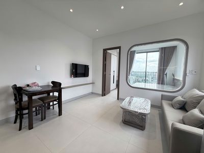 Cho thuê căn hộ 1pn đẹp mới keng - hòa xuân