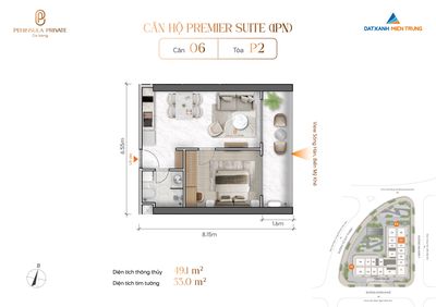 Sở hữu căn hộ cao cấp Peninsula Private ngay lõi Đà Nẵng Downtown