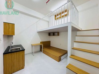 Tòa mới hòa khánh | gác lửng | full nội thất | 3.8tr