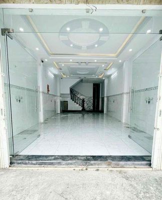 Cho thuê nhà mặt tiền Trần thị hè q12 250m 1lầu 4PN 11tr kinh doanh ok