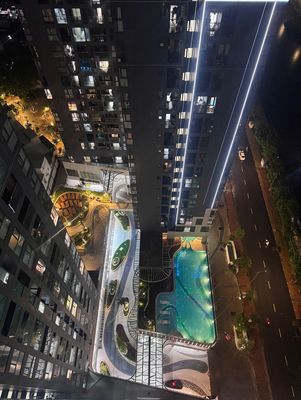 ĐỘC BẢN Bếp thiên nhiên 68m2 căn hộ D-AQUA Q8, nhà mới 100% vào ở ngay