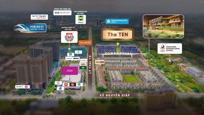 Căn hộ The Nest chủ đầu tư Becamex Tokyu thành phố mới Bình Dương