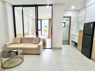 Căn hộ 1pn phước trường 8 - ban công view biển - giặt riêng