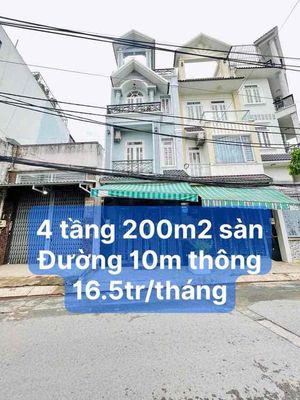 Gần aeon tân phú - đường tải 10m thông - 4 tầng - 4.3x15m