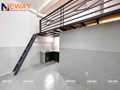 Cho thuê duplex cửa sổ trời -mới xây - giá rẻ - ngay văn hiến