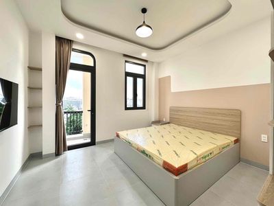 Cho thuê 1pn full nt + bancon ở lê đức thọ gv