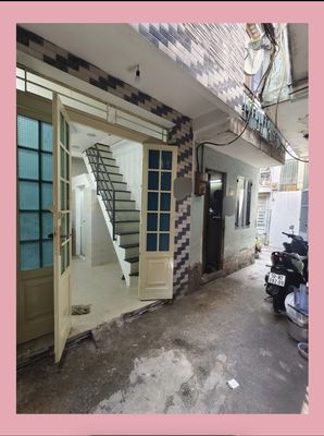 Nhà NC - Vũ Tùng 1 trệt 1 lầu 2 Phòng ngủ - Gần chợ Bà chiểu