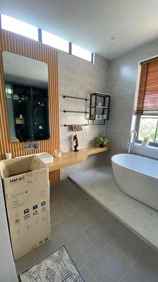 Cho thuê nhà sân vườn nam việt á, 2pn, giá 30tr
