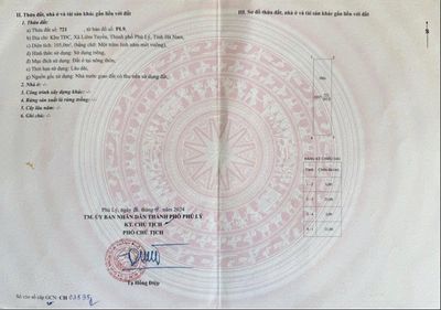 Chính chủ cần tiền bán gấp mảnh đất tại phủ lý, hà nam.