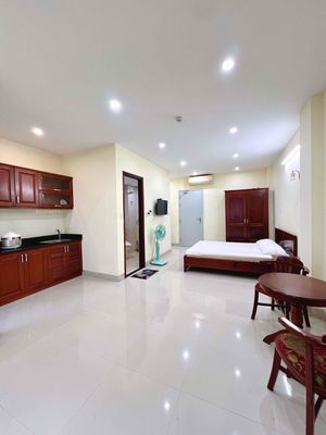 Cho thuê căn hộ cạnh cầu rồng - full nội thất - ban công - 7tr