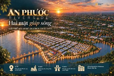 Mở bán dự án đất nền An Phước Riverside đã có sổ