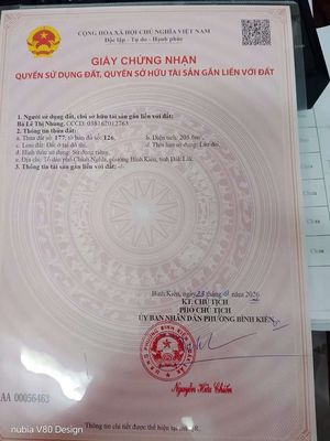 bán gấp đất và nhà thổ cư
