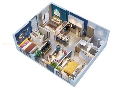 Bán căn hộ 75m2 tòa GS5, Vinhomes Smart City, 5 tỷ
