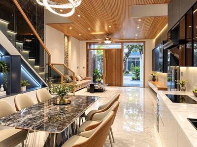 Cho thuê nhà đẹp hoà xuân, 3pn, giá 32tr