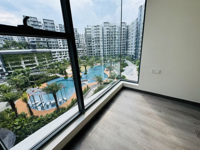 Cho thuê căn 2PN 96m2 NTCB Diamond Centery có ô xe giá 16tr/th ở ngay