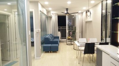 Cho thuê căn hộ 1PN1WC, 50m2, full nội thất, tầng cao view đẹp