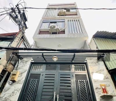 Âu Cơ Tân Bình Sát Bên Quận 11 Hẻm Xe Hơi 36m2 Kết Cấu 6 Tầng Giá TL