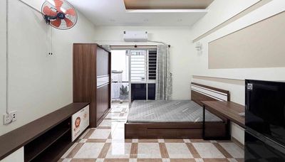 Cho thuê stuido ban công full nội thất ngay ngã tư bốn xã