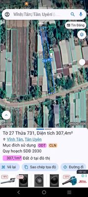 Bán đất mặt tiền Vĩnh Tân 11, Vĩnh Tân, 1.75 tỷ