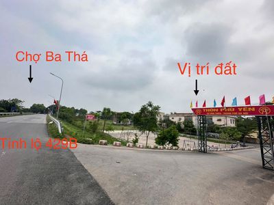 Bán đất Phù Yên, Ứng Thiên, Hà Nội - 98.3m2 nở hậu