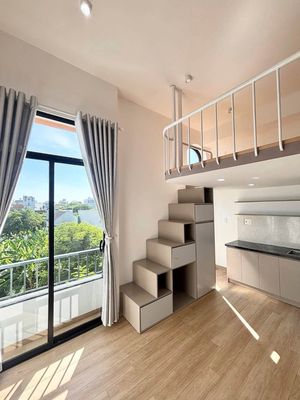Căn hộ gác lửng gần cầu Hòa Xuân