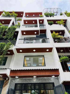 cho thuê nhà phố liền kề có thang máy full mới trường trinh Q 12