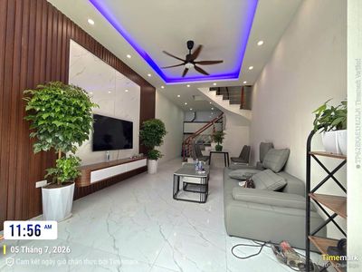 Nhà 3 tầng Giai Lạc, Quang Minh, full nội thất, ô tô đỗ cửa