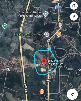 Bán đất 96m2 xã Tiến Thắng, có sổ đỏ, giá 5.376 tỷ