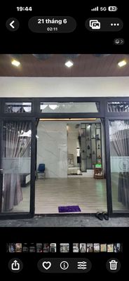 Cho thuê nhà 2 tầng âu dương lân