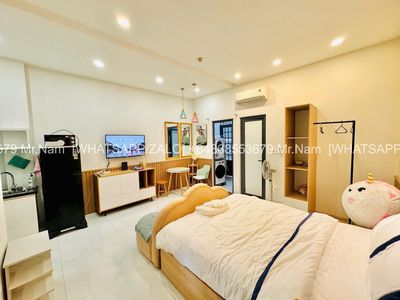 Căn hộ studio có giặt sấy riêng - gần vincom