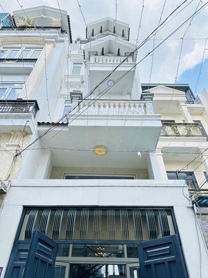Nhà 5 lầu full nội thất, mới 100%- 4x20m khu đồng bộ vip nhất p15-qtb — ảnh 1