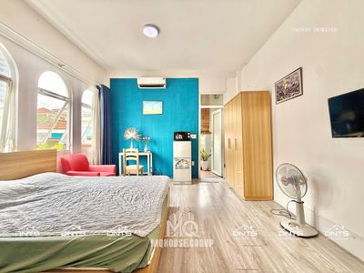 Căn Hộ 35m2 Balcony Tách Bếp Dọn Phòng Hằng Tuần Gần Thảo Cầm Viên