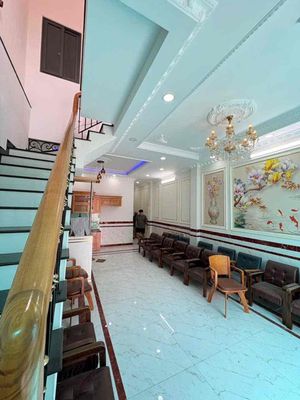 nhà 2 tầng 3pn 4wc full Nội Thất ngay ngã tư Gò Mây