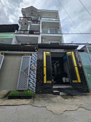 Nhà mới 4 tầng – 69m² – hxh 6m thông – đường số 6, bình tân