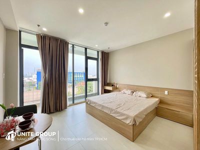 Cho thuê căn hộ/studio/1PN Q7_ new 100%_ ban công_ gần Rmit,TDTU,Lotte