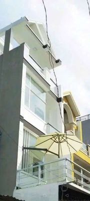 nhà 4 lầu . đường số 8 bình hưng hòa B.Bình tân.dt 4/13 .4pn.3wc
