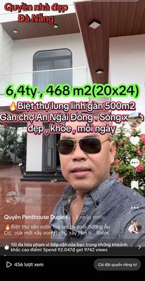 Biệt thự sân vườn gần chợ An Ngãi Đông . Diện tích lớn , vị trí đẹp .