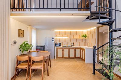 Nhà duplex 2pn có sân vườn – lê văn thứ