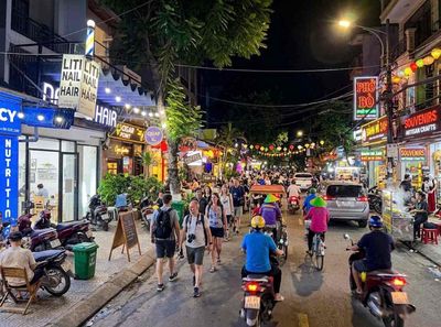 Cho thuê nhà 3 tầng mặt tiền : ngô thì sỹ , phố tây an thượng - 65tr