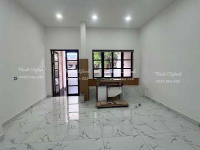 Nguyên sàn mặt bằng tầng trệt cityland 100m² – 17tr/tháng