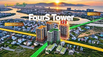 FOURS TOWER - F2-17- căn 25 Studio view sông (full cơ chế)