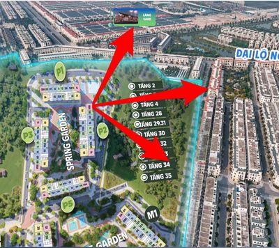 Bán căn hộ 2PN Imperia Ocean Park MIK The Parkland 67.5m2